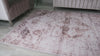 Sahra Distressed Medallion Traditional Brown and Cream Indoor Rug