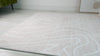 Evan Abstract Line Contemporary Beige and Cream Indoor Rug