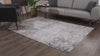 Sahir Oriental Contemporary Blue Indoor Rug