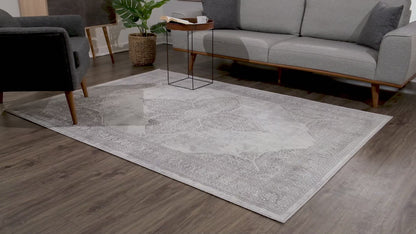 Tapis Gris Marocain Havane