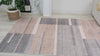 Milan Geometric Contemporary Brown and Grey Indoor Rug