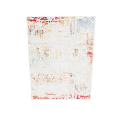 Tapis beige contemporain abstrait Vogue