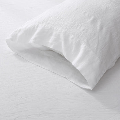 Rug Branch French Linen White Sheet Set