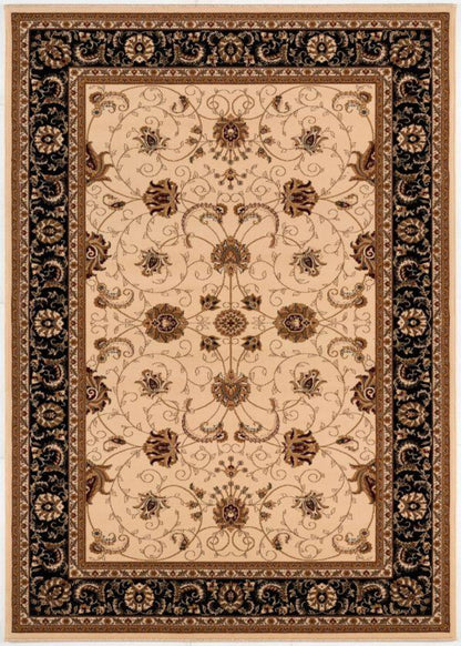 Tapis Persan Majestic Beige Noir