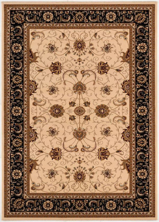 Tapis Persan Majestic Beige Noir