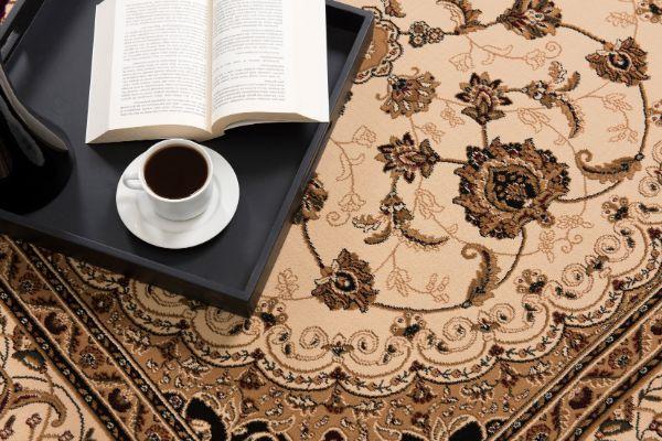 Majestic Persian Traditional Beige Rug