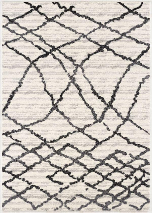 Nova Moroccan Grey Rug