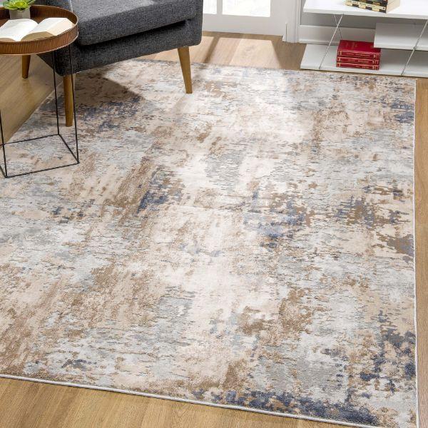 Vogue Abstract Grey Rug