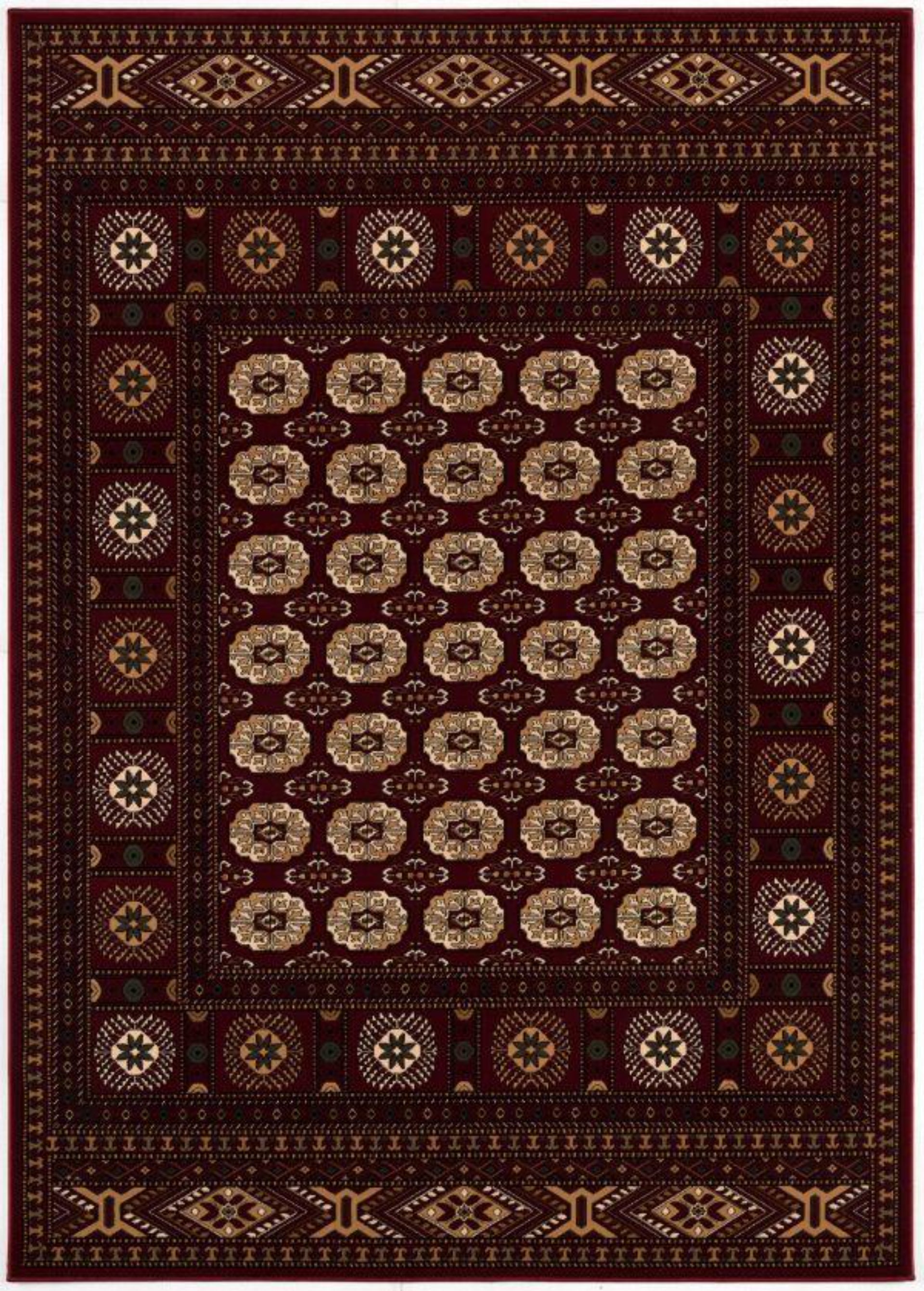 Traditional Persian Chobi Indoor Area Rug