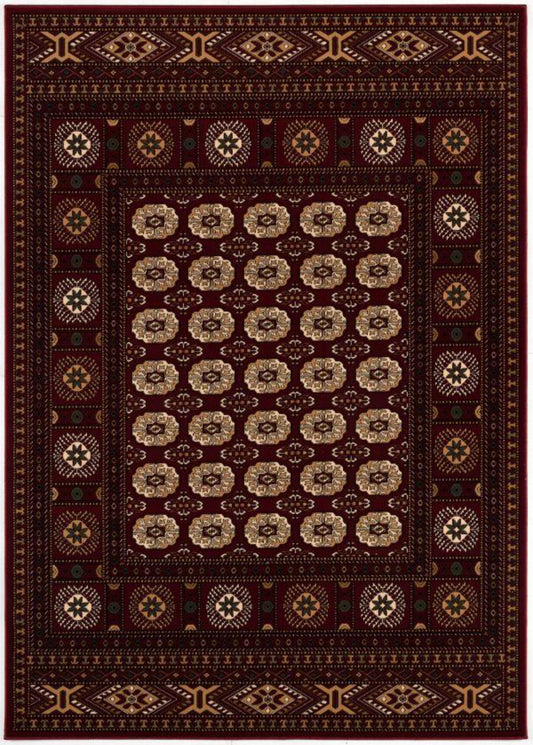 Majestueux Tapis Rouge Persan Afghan