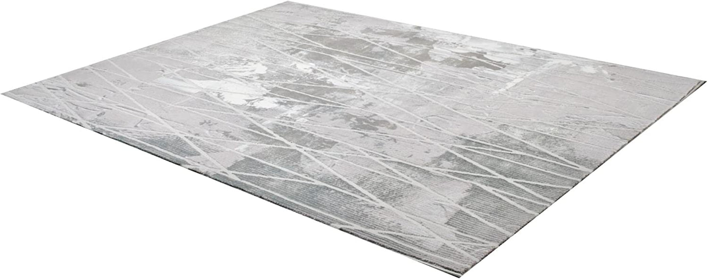 Oasis Scandinavian Grey Rug