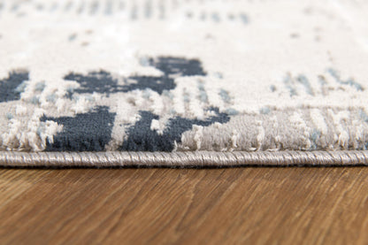 Cascade Coastal Contemporary Blue Rug