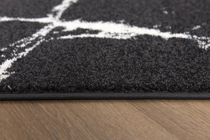 Nova Modern Black Rug