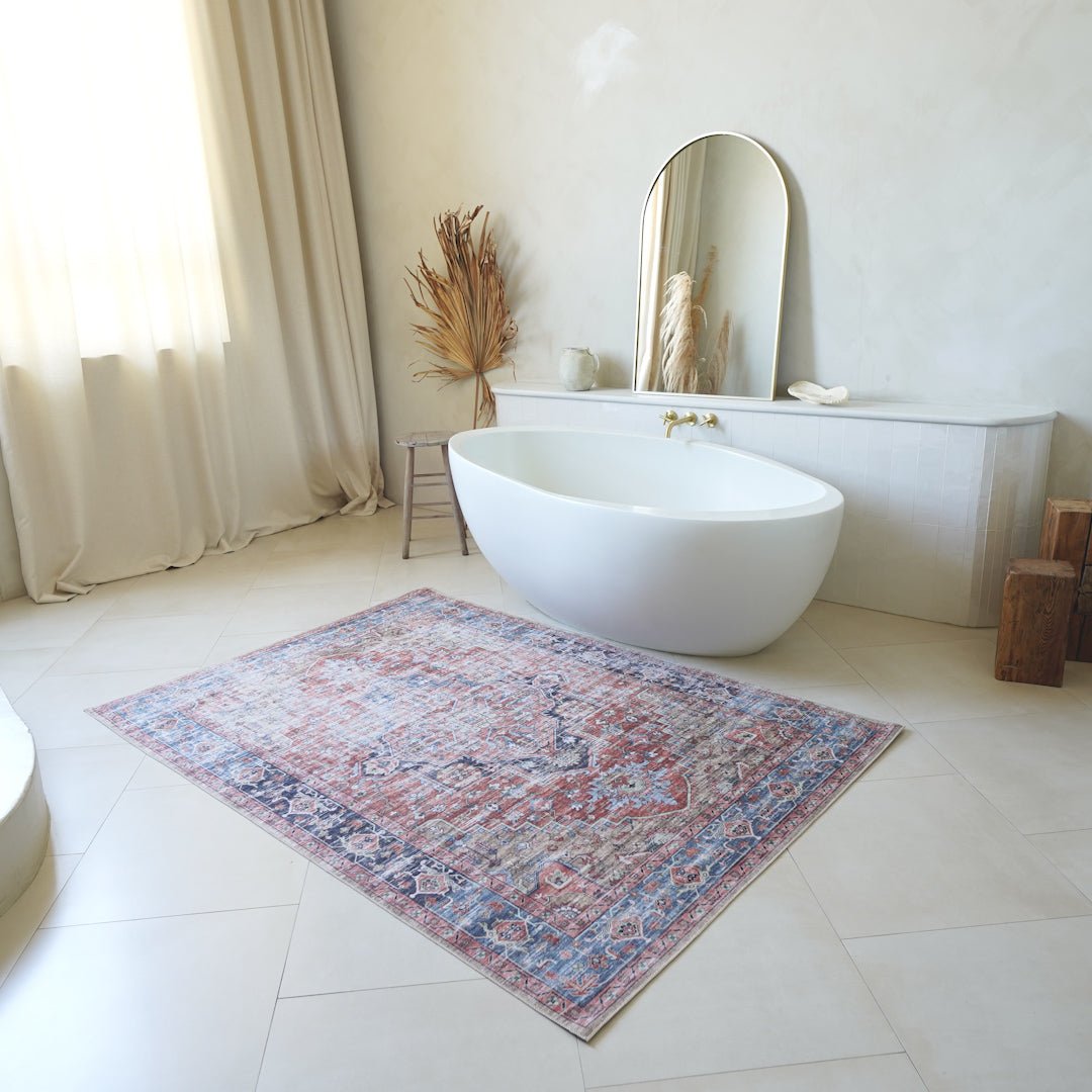 Tapis rouge transitionnel persan Emir