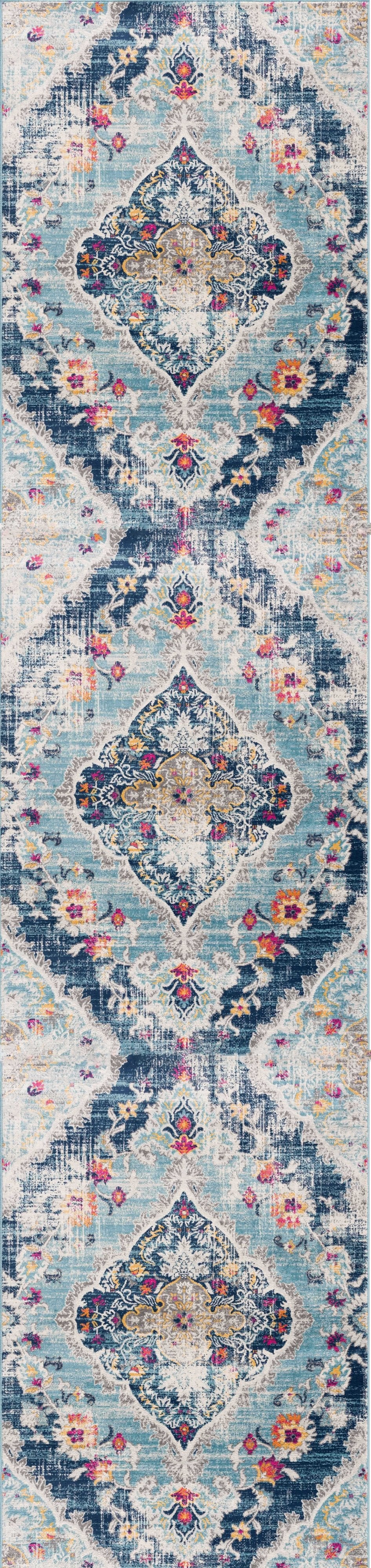 Alfombra de transición bohemia para interiores