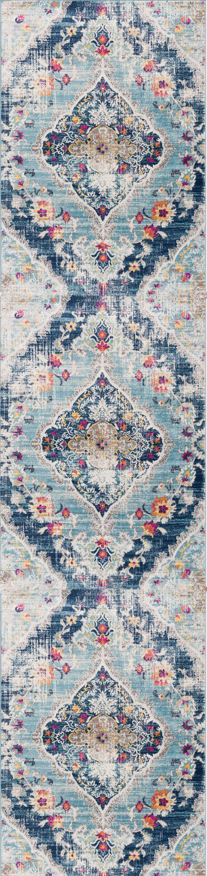 Alfombra de transición bohemia para interiores