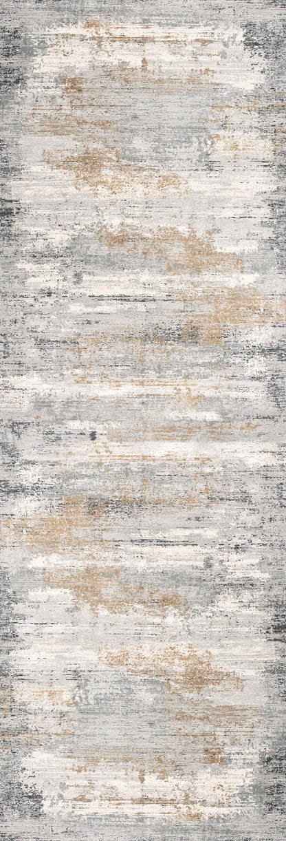 Capri Abstract Contemporary Grey Rug