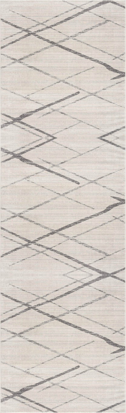 Savannah Abstract Contemporary Beige Rug