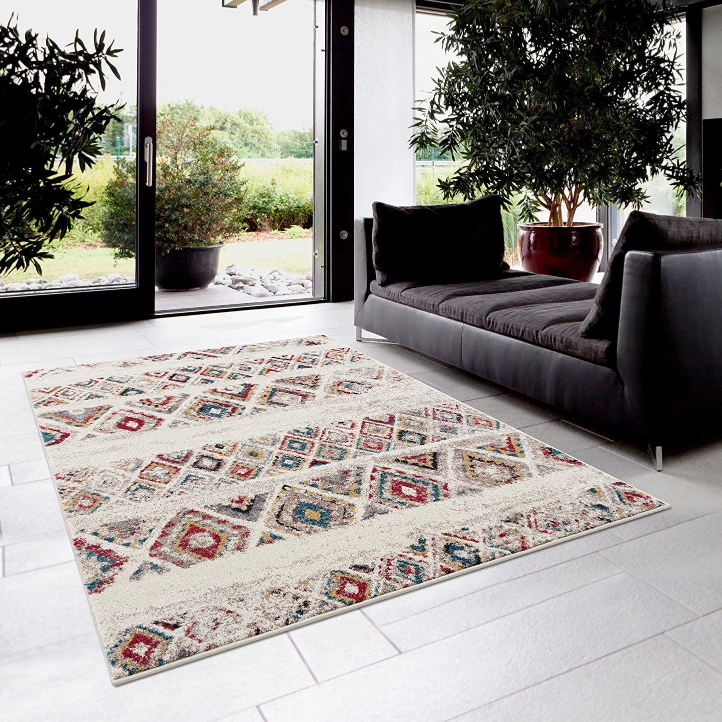 Tapis crème Nova Boho