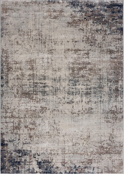 Havana Abstract Contemporary Blue Rug