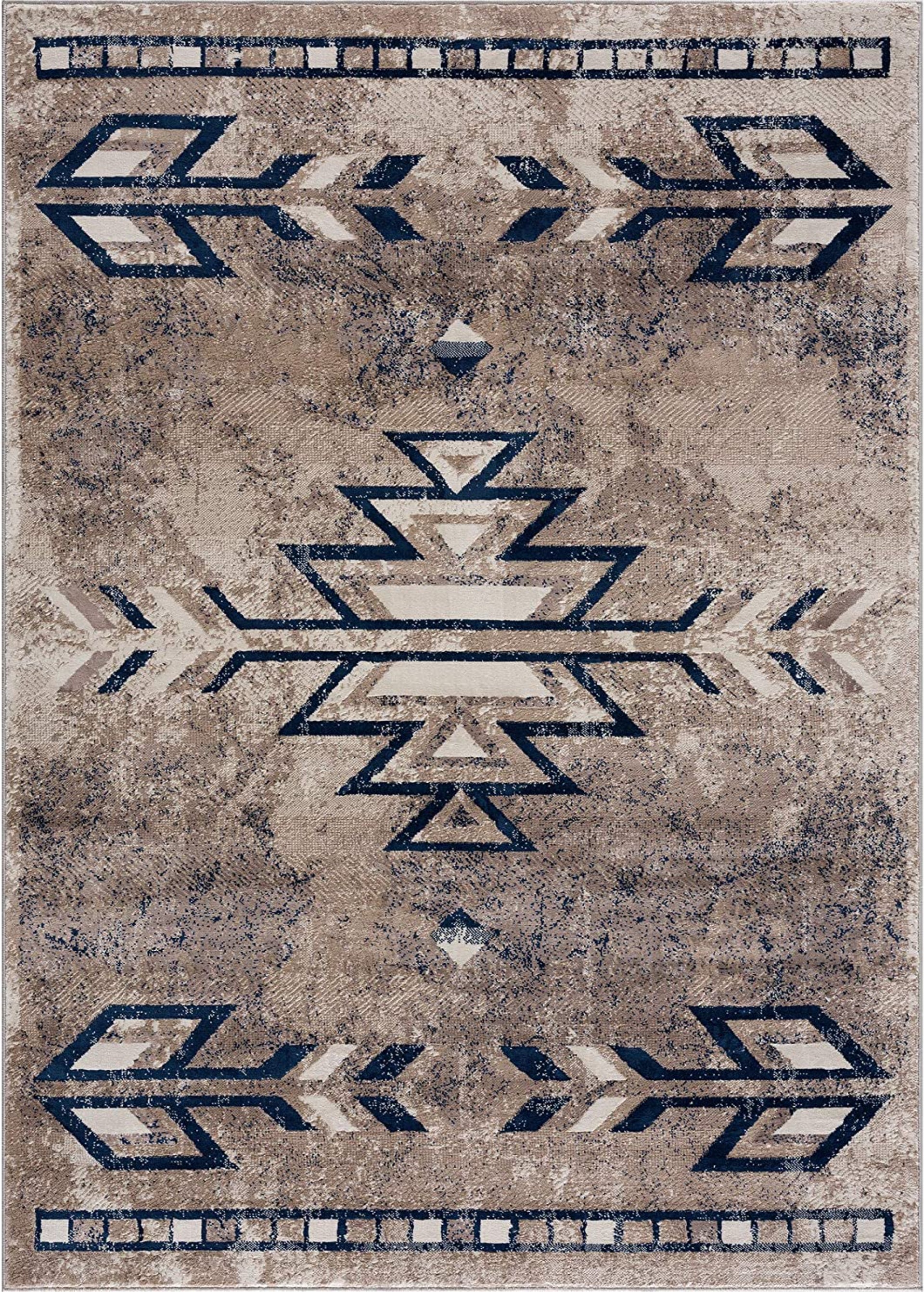Contemporary Boho South-Western Indoor Area Rug