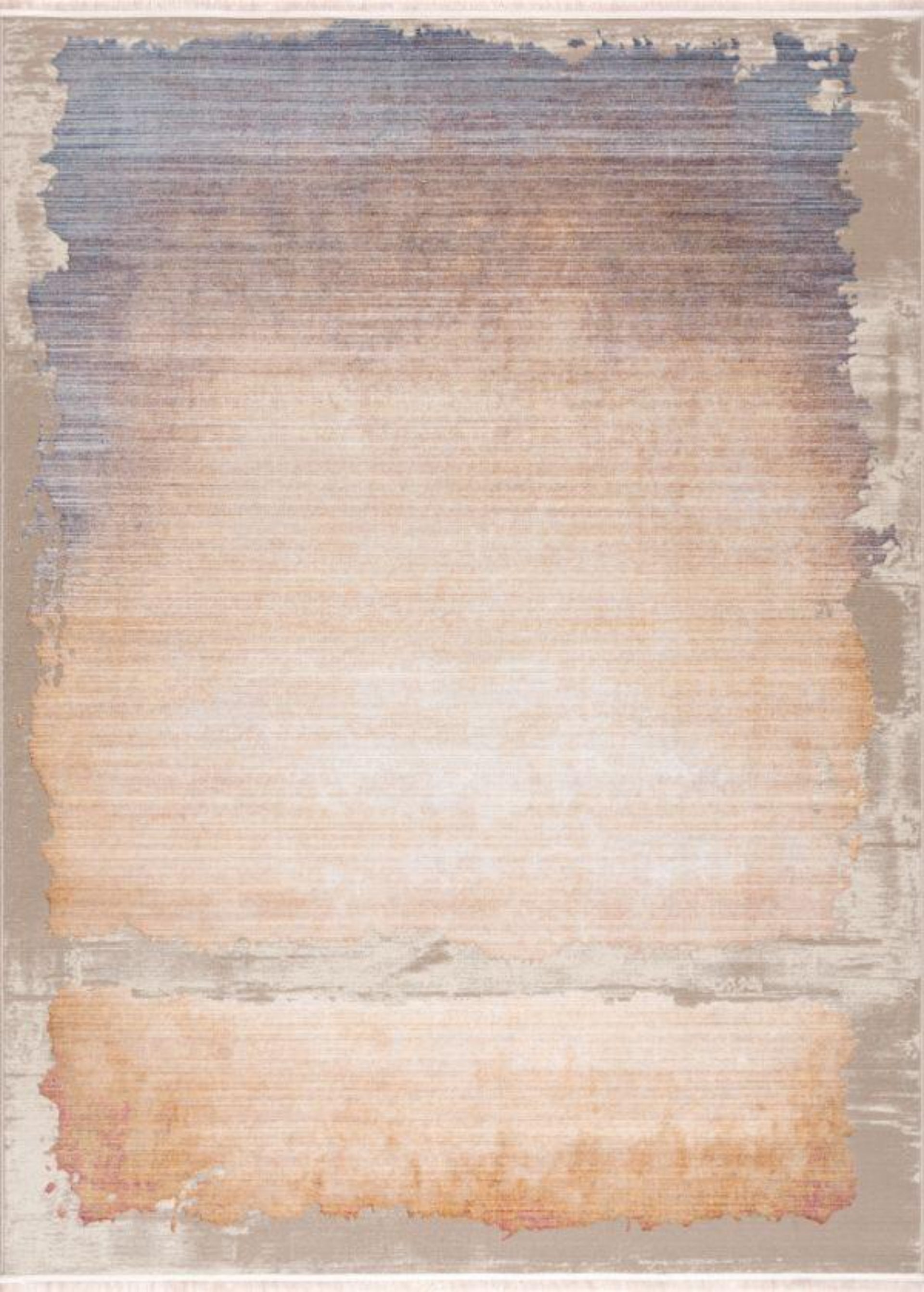 Modern Abstract Sunrise Indoor Area Rug