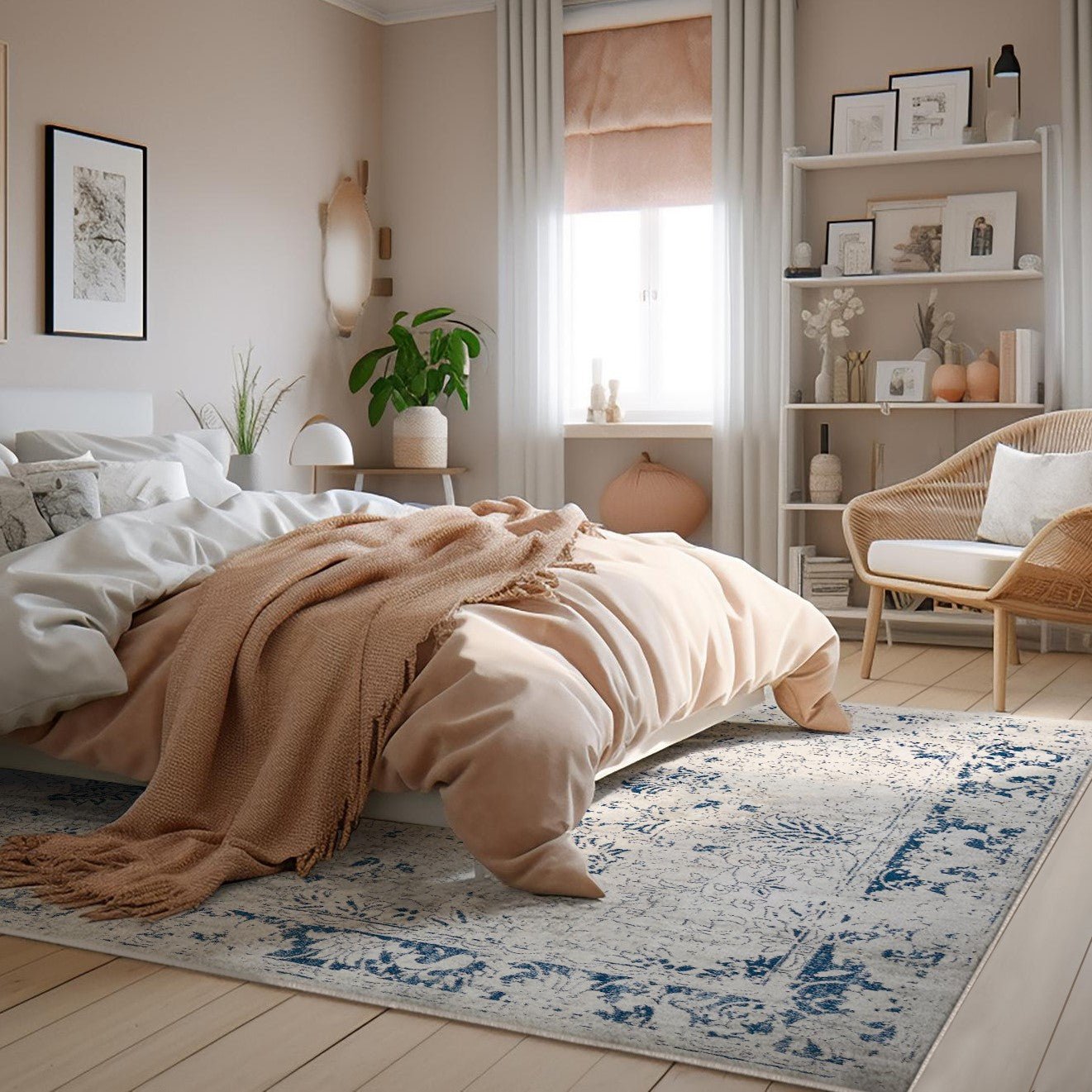 Contemporary Transitional Indoor Area Rug
