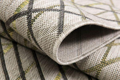 Vista Collection Modern Abstract Doormat, Area Rug And Runner, Green