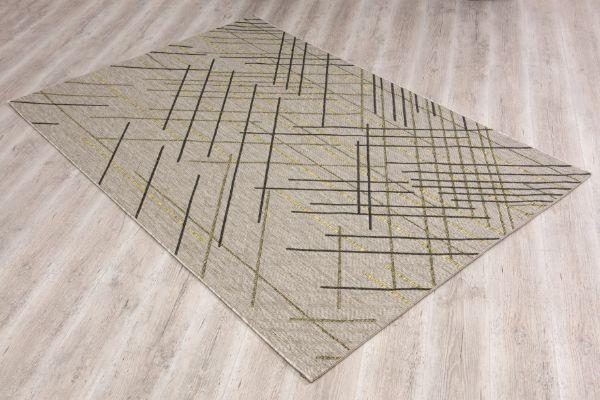 Vista Collection Modern Abstract Doormat, Area Rug And Runner, Green