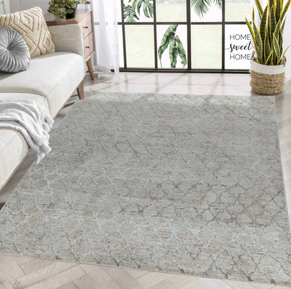 Alfombra interior bohemia marroquí moderna