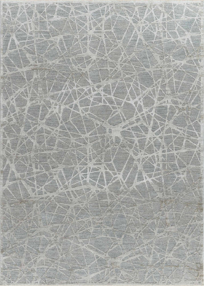 Tapis bleu abstrait Web Melo