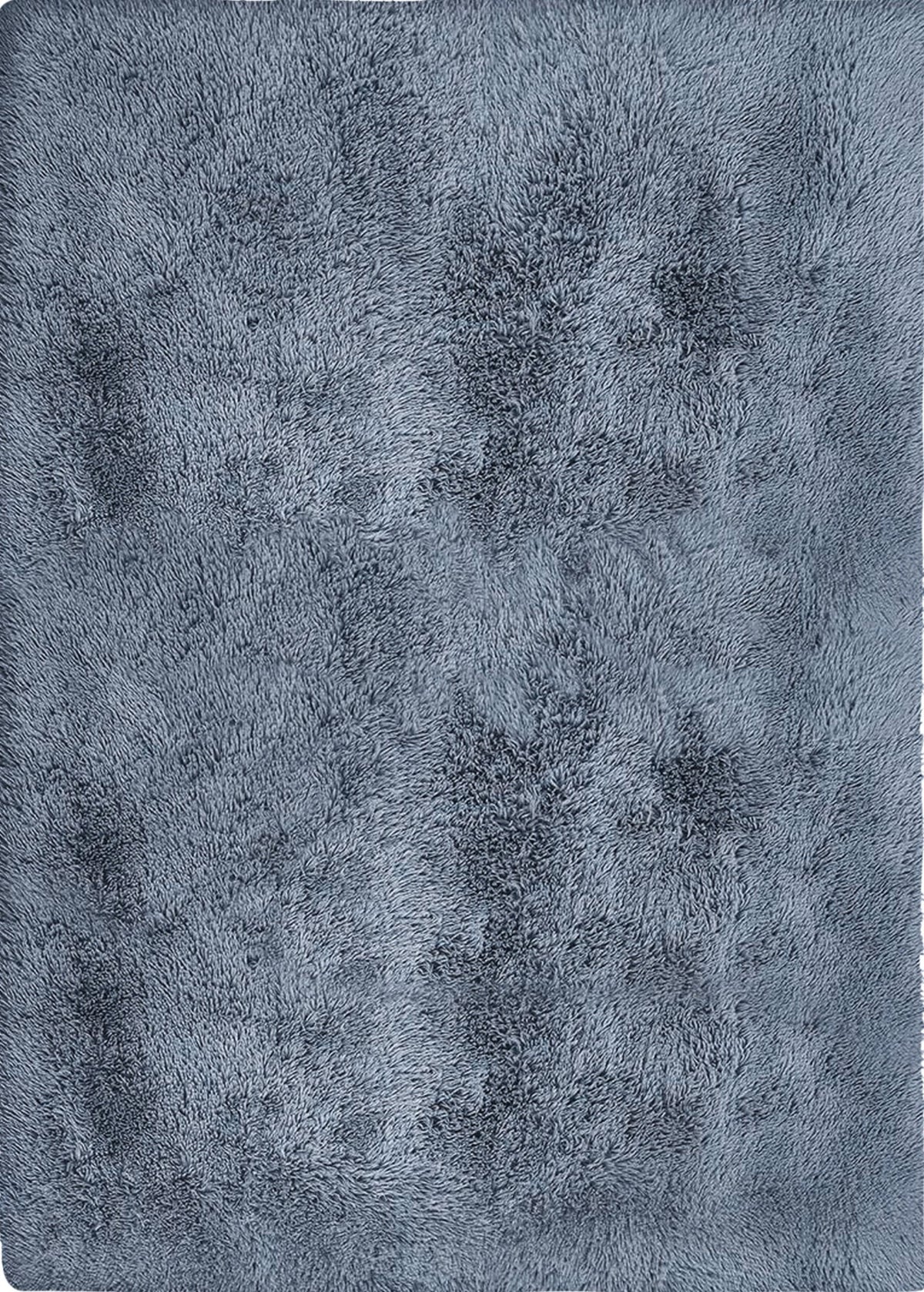 Tapis Alba uni contemporain moelleux gris