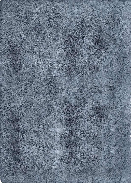 Tapis gris en peluche super doux