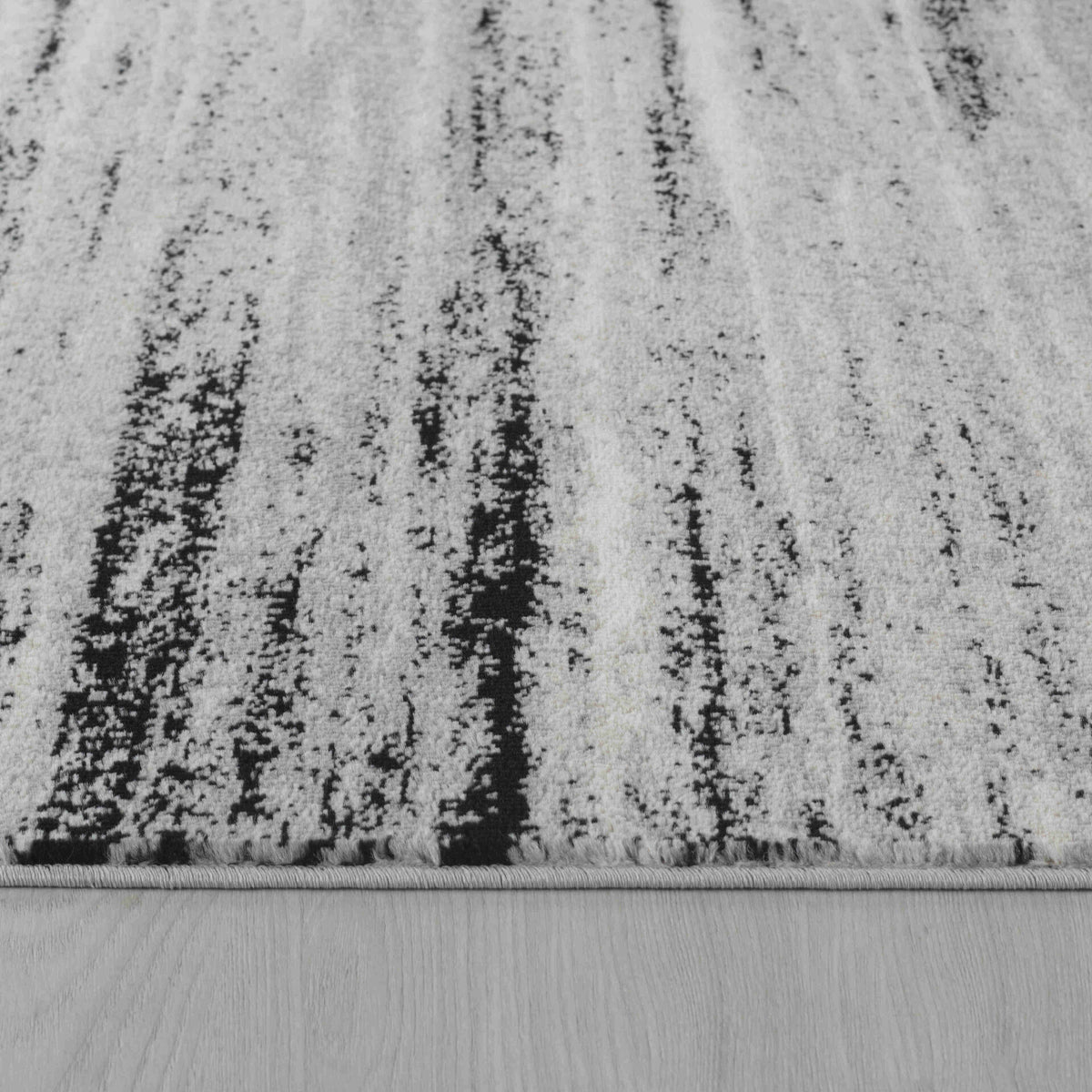 Sahra Abstract Contemporary Grey Indoor Rug