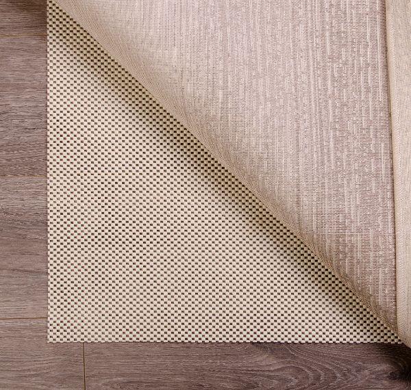 Rug Pad Collection Premium Standard Soft PVC Non-Slip - Ivory