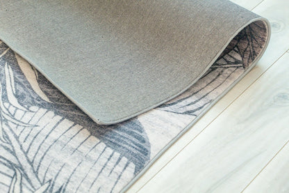 Blossom Floral Modern Brown Rug