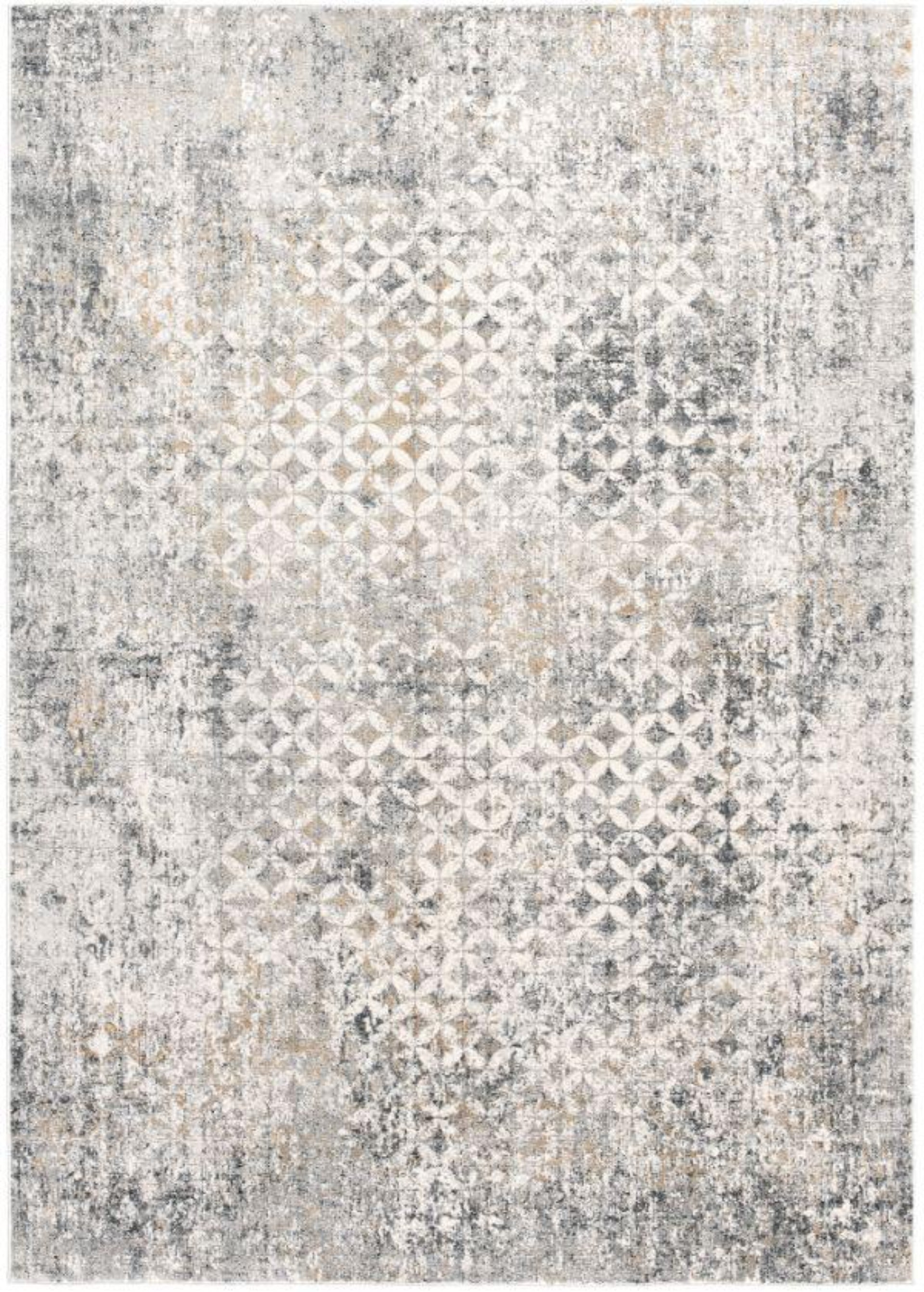 Capri Collection Modern Abstract Area Rug and Runner