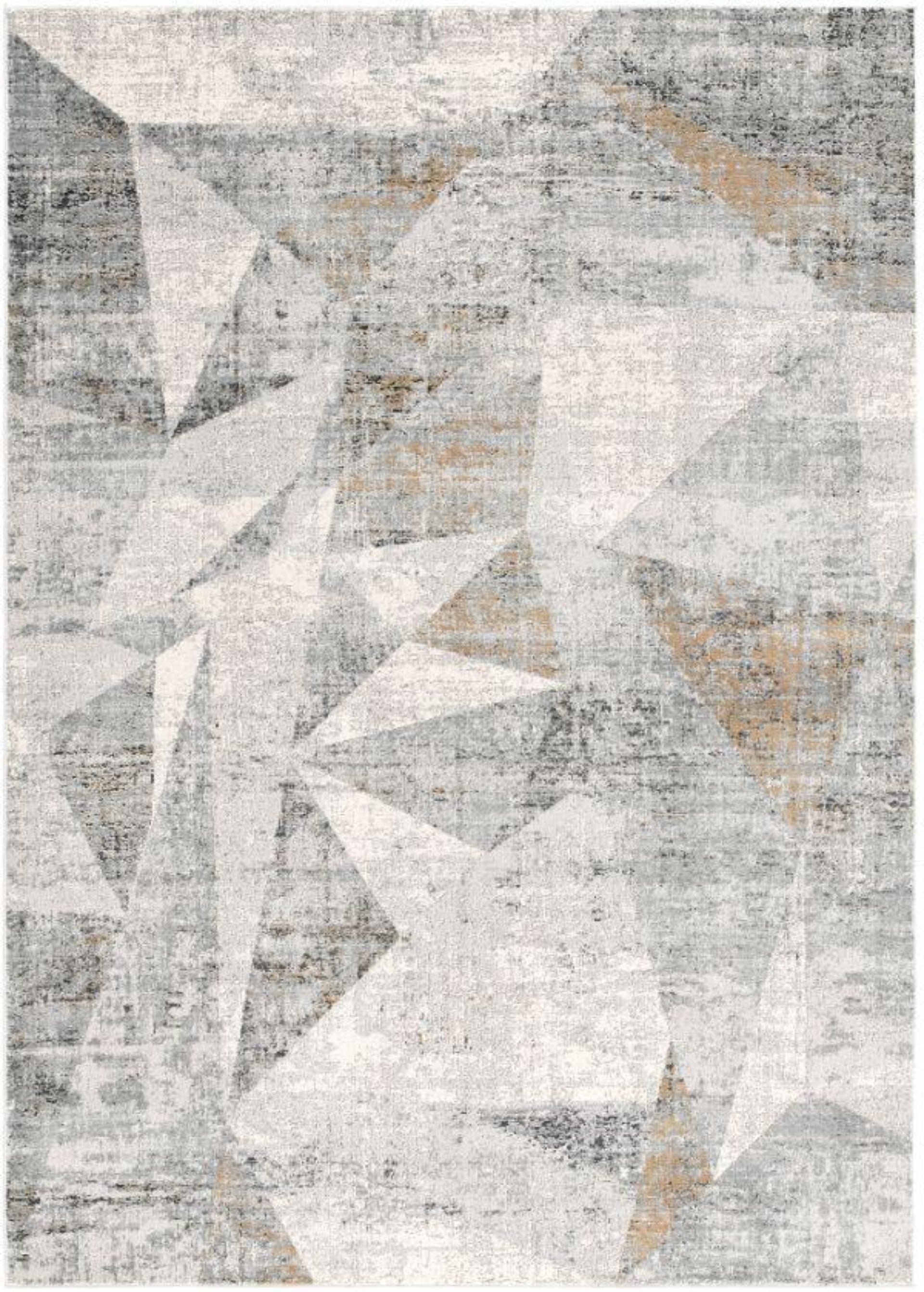 Capri Collection Modern Geometric Area Rug