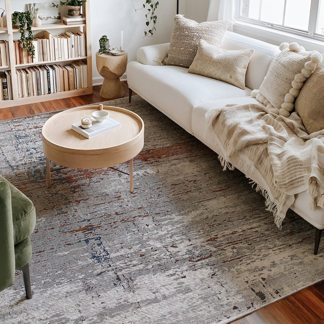 Contemporary Abstract Indoor Area Rug