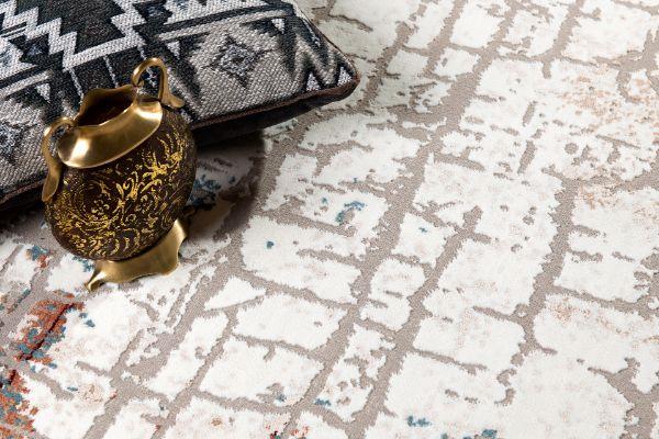 Cascade Collection Modern Abstract Area Rug, Multicolor