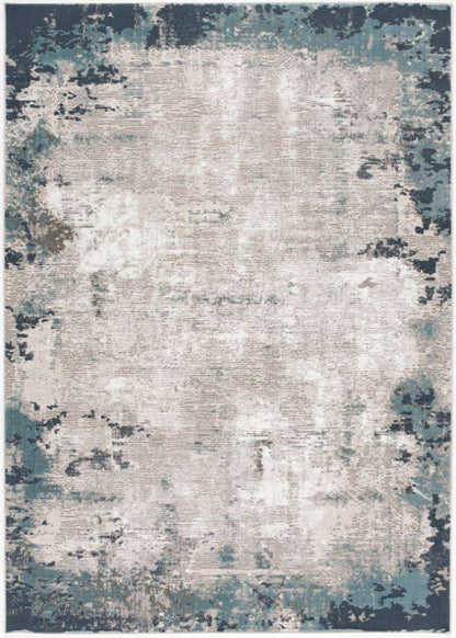 Cascade Coastal Contemporary Blue Rug