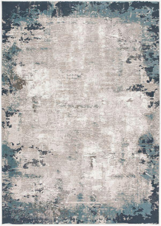 Cascade Coastal Contemporary Blue Rug