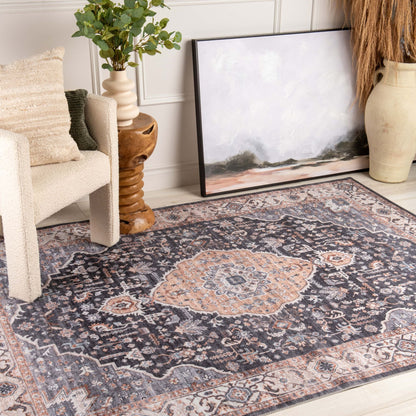 Tapis Emir Persan Bleu Marine