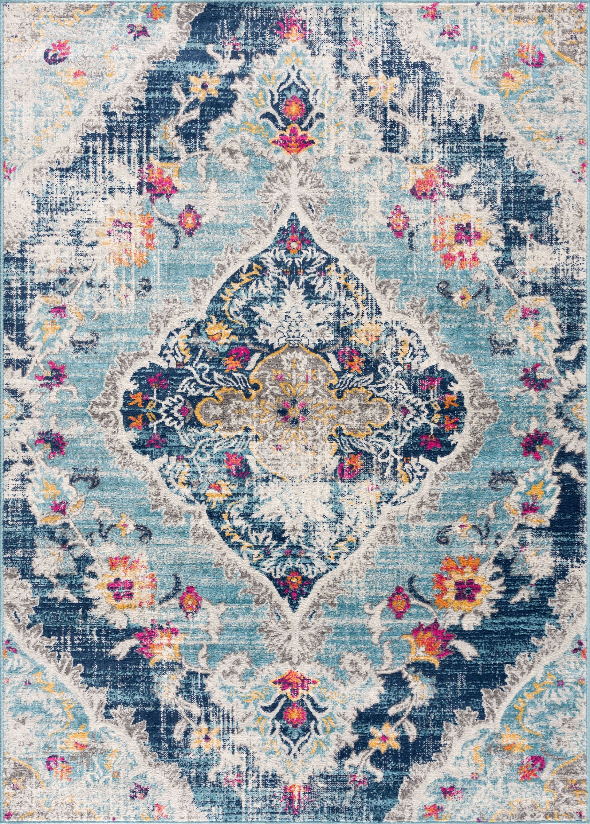 Transitional Boho Indoor Area Rug