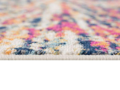 Savannah Collection Modern Abstract Area Rug And Doormat, Cream