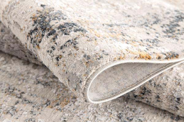 Mizu Abstract Contemporary Beige and Grey Indoor Rug
