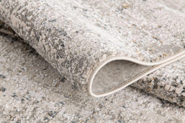 Mirelle Distressed Trellis Contemporary Grey and Cream Indoor Rug
