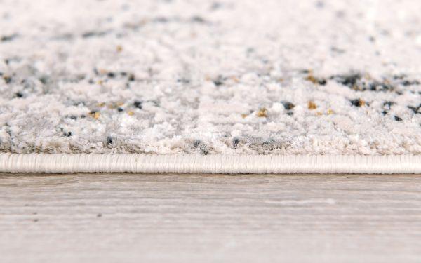 Mirage Collection Modern Abstract Area Rug, Cream Grey