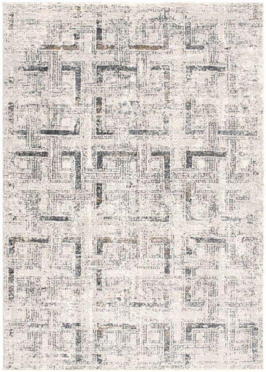 Mirage Scandinavian Modern Grey Rug