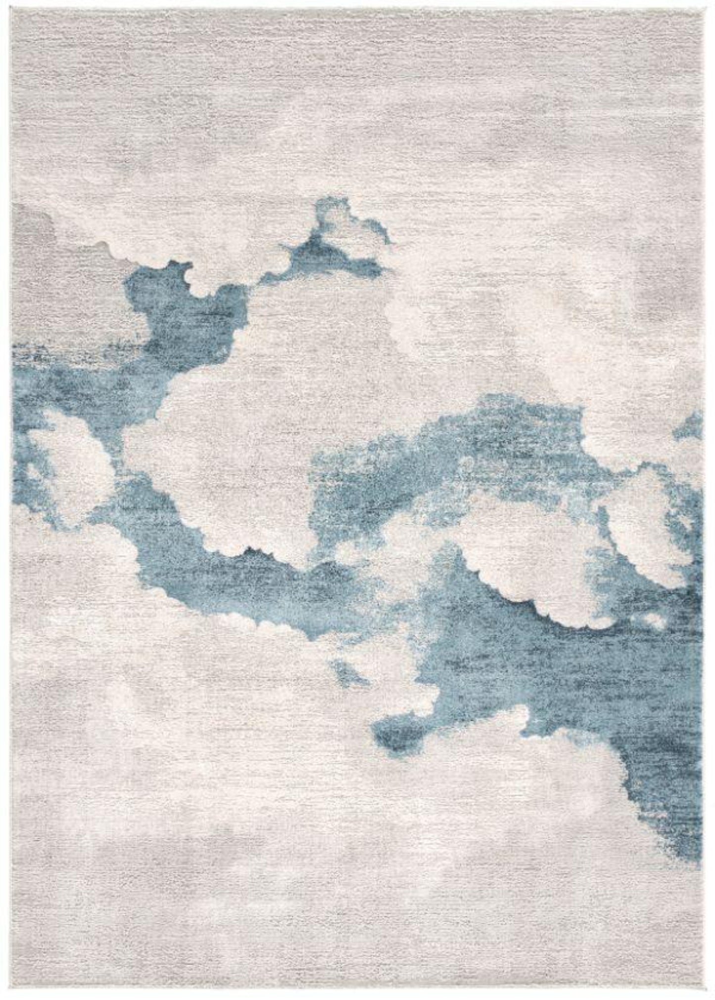 Tapis Mirage Nuage Bleu